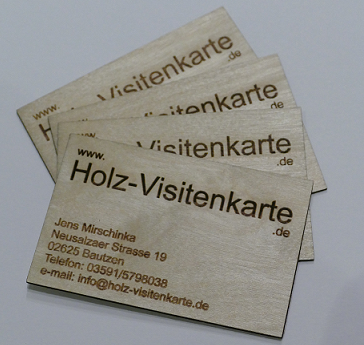 (c) Holz-visitenkarte.de